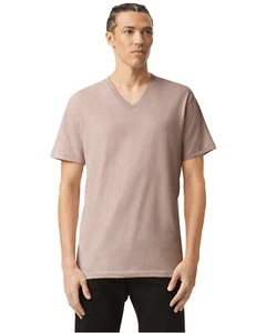 American Apparel Unisex CVC V-Neck T-Shirt - 2006CVC - Picture 1 of 11