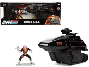 1/32 Jada G.I. JOE H.I.S.S. Tank #788 & Destro Figure Diecast Model black 33084 - Picture 1 of 5