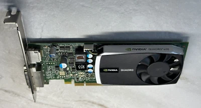 NVIDIA Quadro K600 1GB GDDR3 Graphic Card - Image 1 of 3