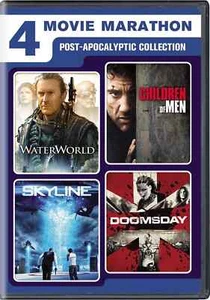 4 Movie Marathon- Post Apocalyptic Collection DVD 2-disc set Good condition - Picture 1 of 1