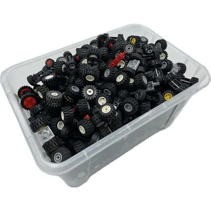 LEGO Classic Konvolut - Reifen & Räder Mix - gebraucht 2 kg (27,50 EUR/kg) - Bild 1 von 2