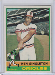 1976 Topps Baseball Card #175 Ken Singleton Baltimore Orioles - NrMt-Mt 