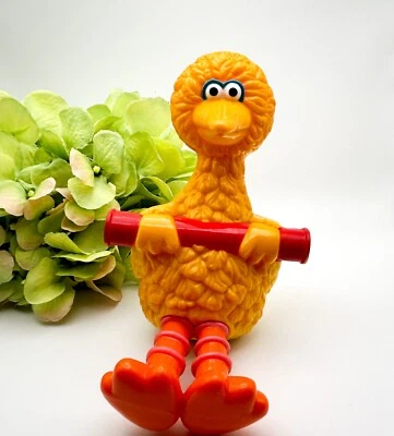 Figura de PVC de colección Sesame Street Big Bird as Cowboy JHP juguete superior Foto 1 de 4