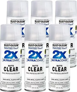 Rust-Oleum 249087-6PK Painter's Touch 2X Ultra Cover Spray Paint, 12 oz - Picture 1 of 1