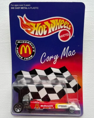 HOT WHEELS MCDONALDS RACING TEAM CORY MAC DRAGSTER NUEVO Foto 1 de 2
