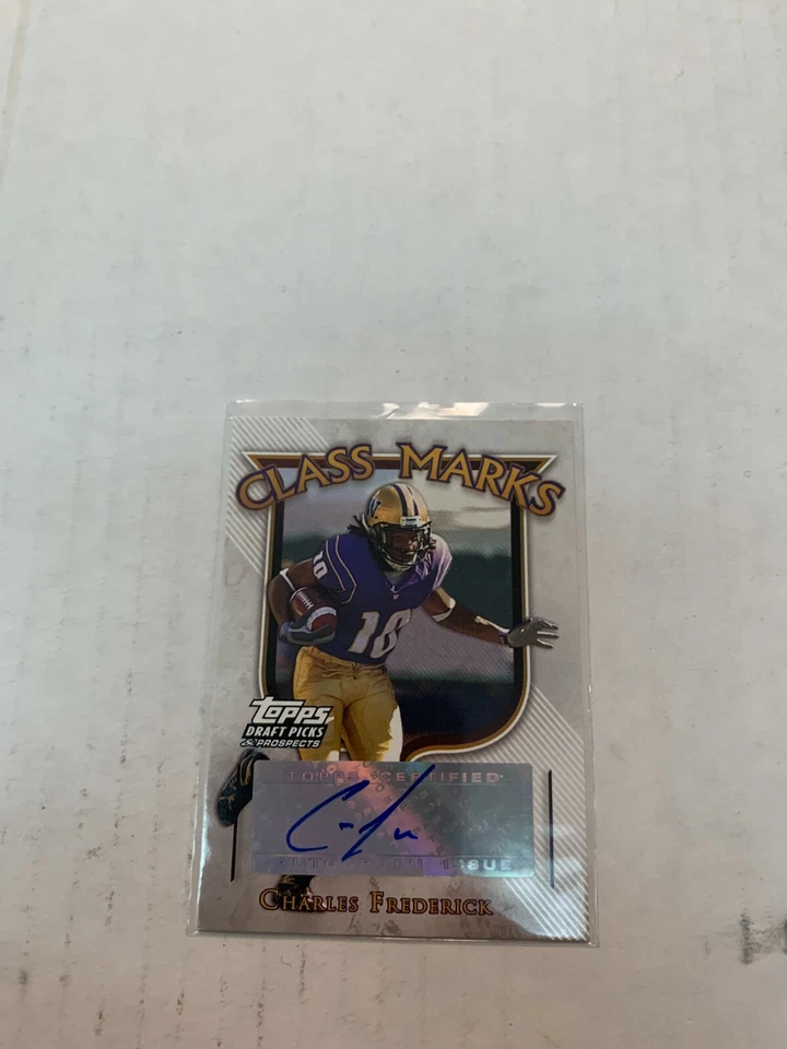 Charles Frederick 2005 DPP Rookie Auto Card #CM-CFR - Image 1 of 1