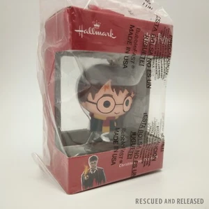 Harry Potter Chibi Cute Hallmark 2.5" Christmas Tree Ornament Wizarding World WB - Picture 1 of 7