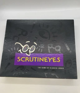 SCRUTINEYES The Game of Closer Looks - COMPLETE in Box - 1992 - Great Condition - Picture 1 of 16