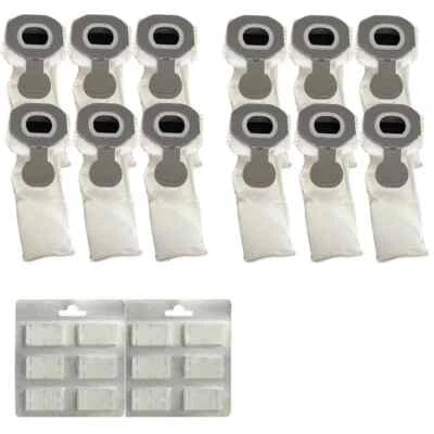 GE.RA. COMPANY SACCHETTI VK7 COMPATIBILI PER SCOPA VORWERK FOLLETTO 12 SACCHETTI + 12 PROFUMINI
