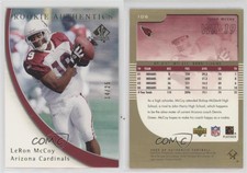 2005 SP Authentic Rookie Authentics Gold /25 LeRon McCoy #106 Rookie RC