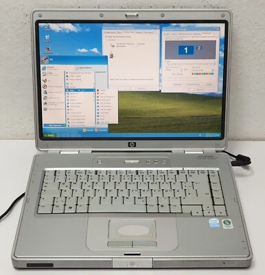 HP  G5000 Windows XP  Notebook DVD-RW 500GB 2GB Laptop VGA S-Video 15,4" - Bild 1 von 4