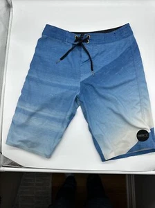 O Neill Hyperfreak Mens 25 Hydro Board Shorts Blue Length 18 inch - unlined - Picture 1 of 3