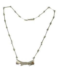 LAPPONIA Vintage Modernist Collier 925 Silber 1985 Kette B. Weckström Halskette - Bild 1 von 7
