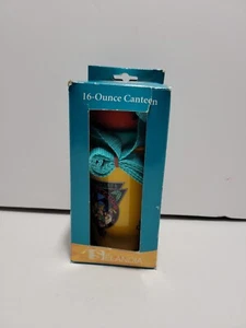 Vintage Disney Snow White & Seven Dwarves 16 oz Canteen Cup Tumbler Selandia - Picture 1 of 6