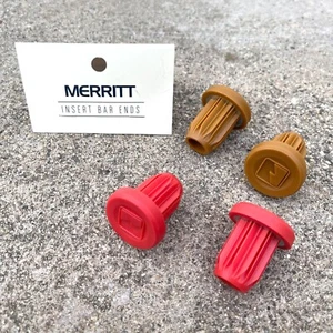 MERRITT INSERT BAR ENDS BMX BIKE BAR END FIT SUBROSA CULT PRIMO SHADOW SUNDAY - Picture 1 of 8