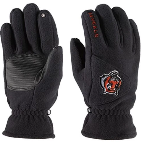 180s Unisex NCAA Cincinnati Bengals  Winter Fleece Glove-Black,XS Cover