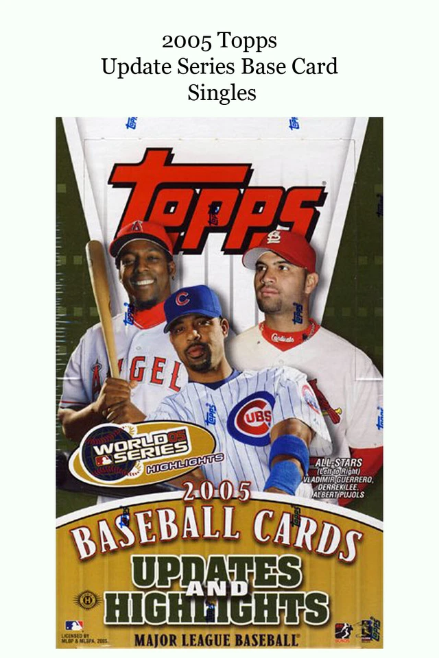2005 Topps Update Singles (#1-150) - Image 1 of 1