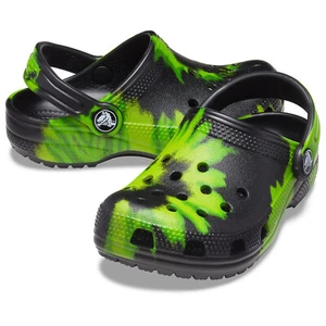 Crocs Classic Tie-Dye Graphic K Gr 25/26 Kinder Clog Badelatsche Hausschuhe - Bild 1 von 7