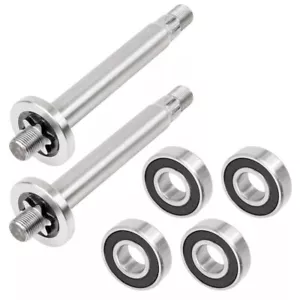 2 Spindle Shaft w/ Bearing fits Cub Cadet MTD 7381186A 7381186 75306348 738-1186 - Picture 1 of 4