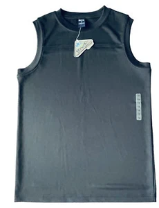 D.A.C. Performance Teens/Men's Sleeveless BLACK SZ(16)Athletic Shirt Polyester - Picture 1 of 5