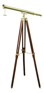 Telescopio Da Terra In Ottone 100 X 160 Cm Sea-Club - Imagen 1 de 1