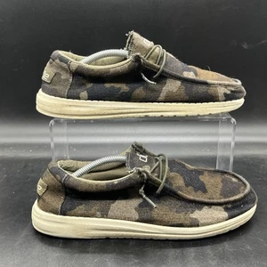 Hey dude Wally linen youth camo youth 6 womens 7 130157003 - Picture 1 of 7