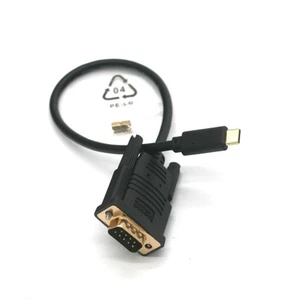 USB-C to DB9-Male Serial Port Adapter FTDI Chipset 1FT - Picture 1 of 3
