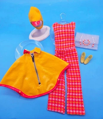 复古芭比娃娃衣服 PONCHO 状况完好!! — 第 1/4 张图片