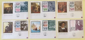 1992 500° Anniversario della Scoperta dell'America (I viaggi di Colombo) 29 FDC - Picture 1 of 6