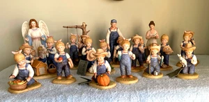 KONVOLUT 15 KERAMIK VINTAGE DENIM DAYS FIGUREN VON HOMCO HOME INTERIORS - Bild 1 von 24