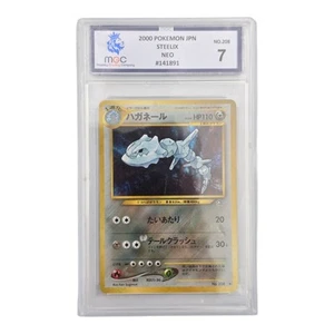 Steelix No.208 Steel Graded MGC 7 Neo 1 Neo Genesis Japanese Pokemon Card Slab - Picture 1 of 4