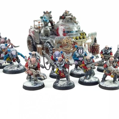 Genestealer Cultos Ejército Juegos Pintados Taller Goliat Híbridos Primus Saboteur Foto 1 de 4