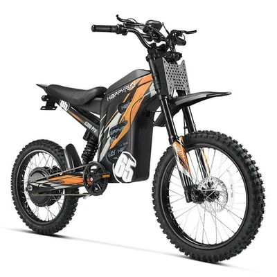 NEW 2025 HappyRun G300 Pro Electric Dirt Bike 6500W 50MPH 70 Miles Range - Image 1 of 4