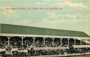 c1910 Salem Oregon Grand Stand State Fair Portland Day Postcard 25-9571 - Picture 1 of 2