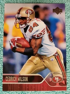 Cedrick Wilson #168 2004 cubierta superior San Francisco 49ers  - Imagen 1 de 4