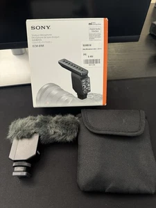 SONY ECM-B1M Microphone Fusil de Chasse Support Caméra Interface Audio Numérique Occasion - Photo 1 sur 2