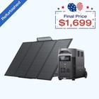 EcoFlow DELTA Pro 3600Wh+400W Solar Panel Solar Generator Certified Refurbished