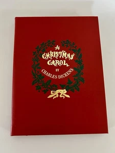 Everyman’s Library A Christmas Carol Dickens Red Hardcover 1994 Rackham - Picture 1 of 11