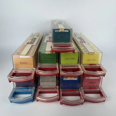 Штампы Sizzix штампованные буквы цифры формы лот из 9 наборов Sizzlits - Изображение 1 из 4