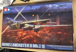 Tamiya 61105 1/48 Scale Avro Lancaster B Mk I/III With Kit World Decals - Picture 1 of 11