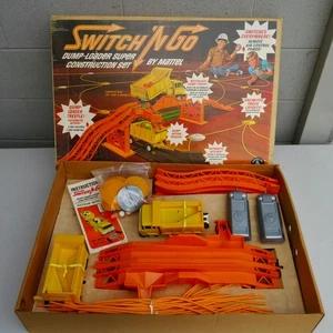 1966 MATTEL SWITCH N GO DUMP LOADER CONSTRUCTION SET - EXCELLENT COMPLETE - Picture 1 of 9