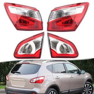 4Pcs Outer Inner Rear Tail Light Lamp For Nissan Dualis 5&7 Seater J10 2010-2014 - Picture 1 of 14