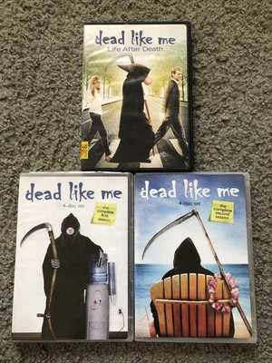 Dead Like Me: Season 1 & 2 & Life After Death Bundle (DVD) Tested Fast Shipping - Image 1 of 4