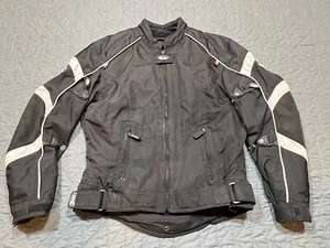 Women’s Cortech LRX Motorcycle Jacket size XS 6 - 8 Black Tour Master - Picture 1 of 5