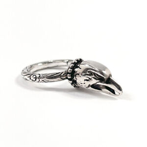 GUCCI Ring Eagle head Anger Forest Silver925 US 7.5(US Size) mens Jewelry
