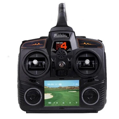 Kit FPV - Radiocomando Walkera Devo F4 + Ricevente Rx601 + TX Video + Cam  - Immagine 1 di 4
