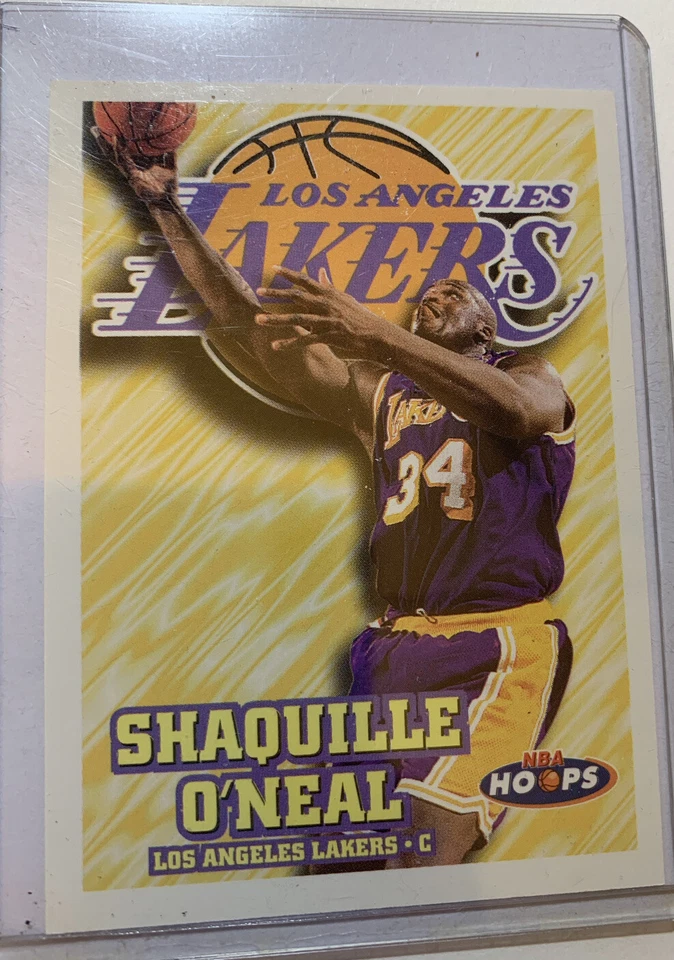 Shaquille O’Neal 1997 Skybox NBA Hoops Basketball Card Los Angeles Lakers - Image 1 of 1