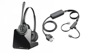 Plantronics C052 CO52 Wireless HeadSet CS520 + EHS CISCO APC + Power Adapter - Bild 1 von 1