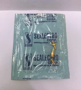 SEALECTRO 51-025-0000 Subminiature RF Connector Brand New In Sealed Package - Picture 1 of 5