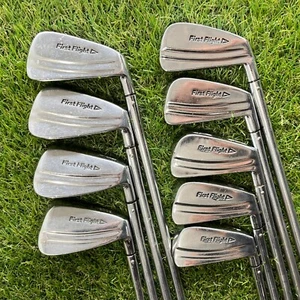 First Flight Ft Iron Set 2-PW Vintage Muscle Back Blades Pinned Shaft Right - Picture 1 of 6